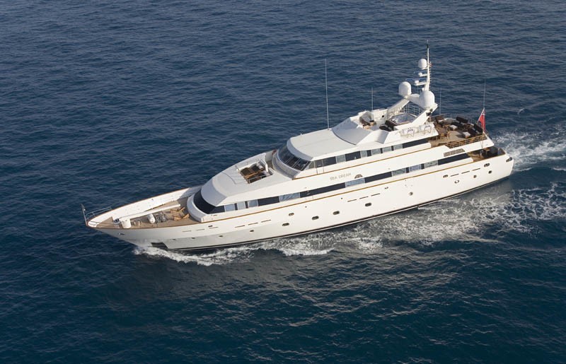 yacht sea dream